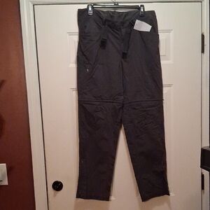 Men's Charcoal Grey The North Face Convertible Pants